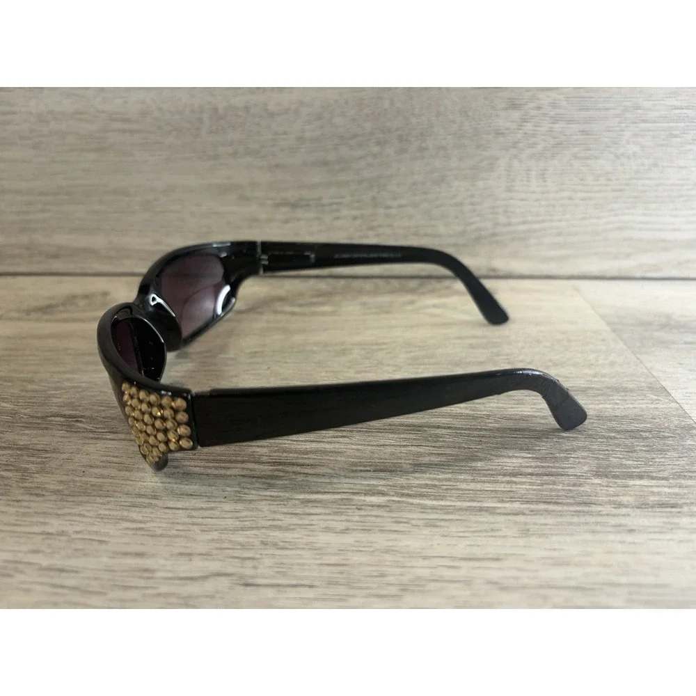 JC Jimmy Crystal NY GL313 Swarovski Crystal Sunglasses Frame Designer Polarized